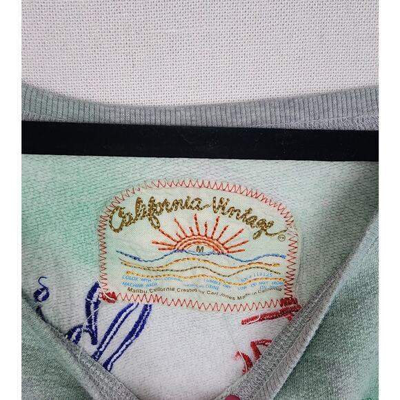 California vintage women's M Costa Rico sweatshirt with embroidery. - Picture 2 of 12